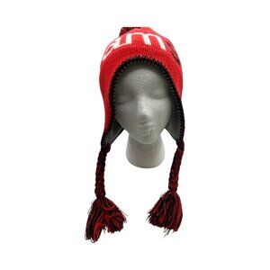 Winter Beanie Cap w Ear Flap/Tassels/Inside Lining/Pom Pom Top I Amsterdam Ski